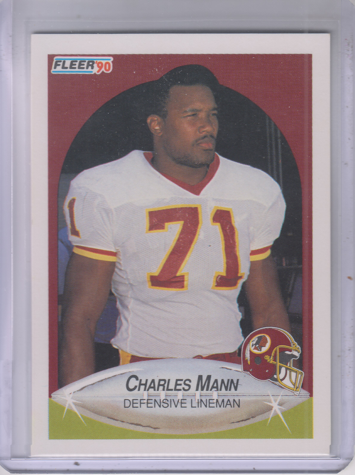 1990 Fleer #160 Charles Mann