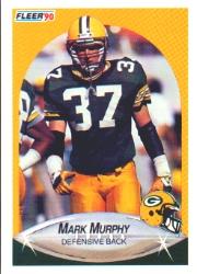 1990 Fleer #177 Mark Murphy