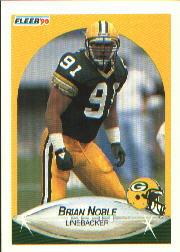 1990 Fleer #178 Brian Noble