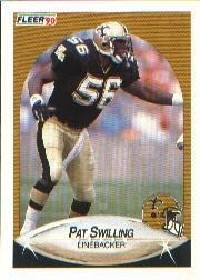 1990 Fleer #195 Pat Swilling