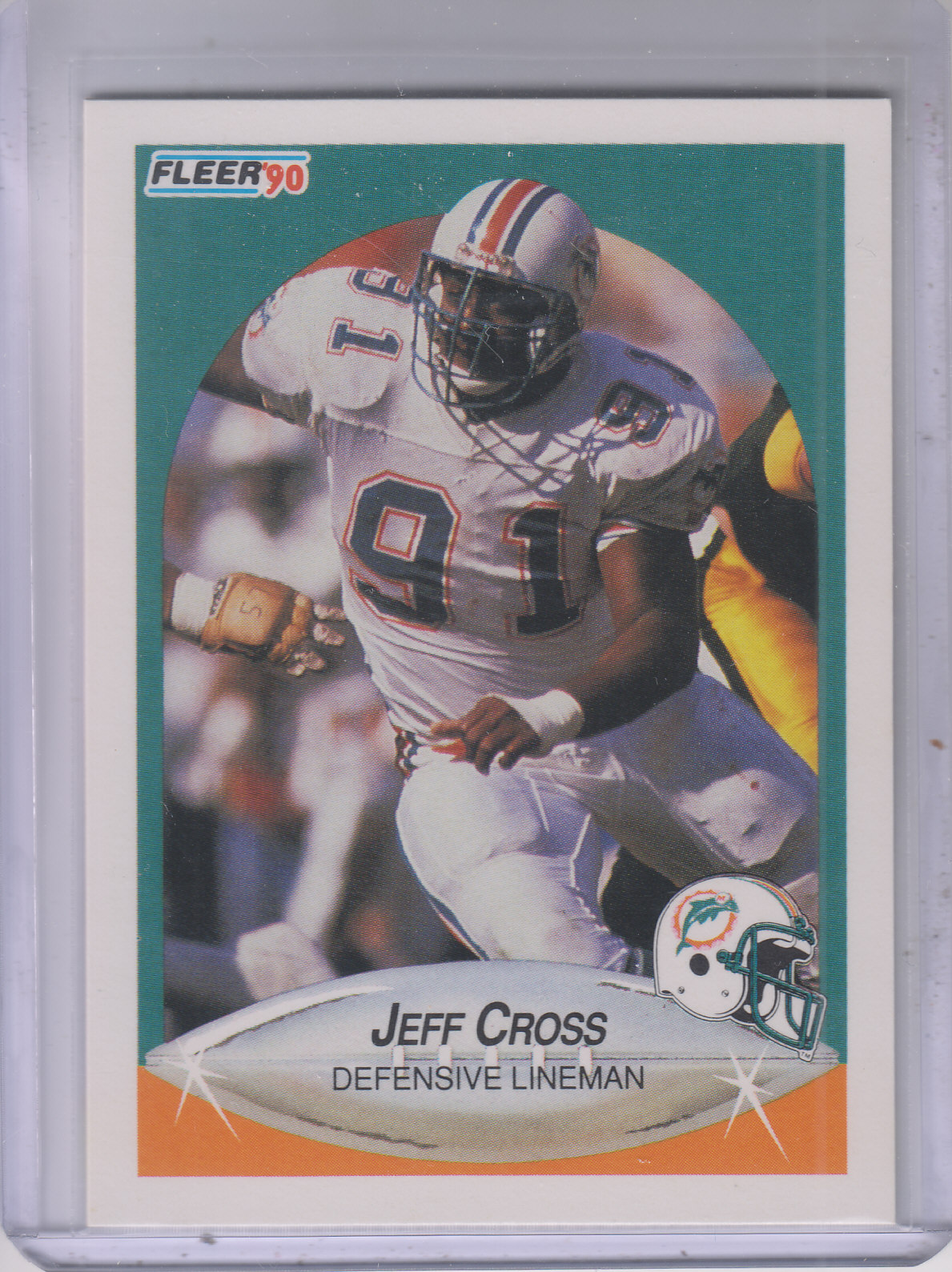1990 Fleer #237 Jeff Cross