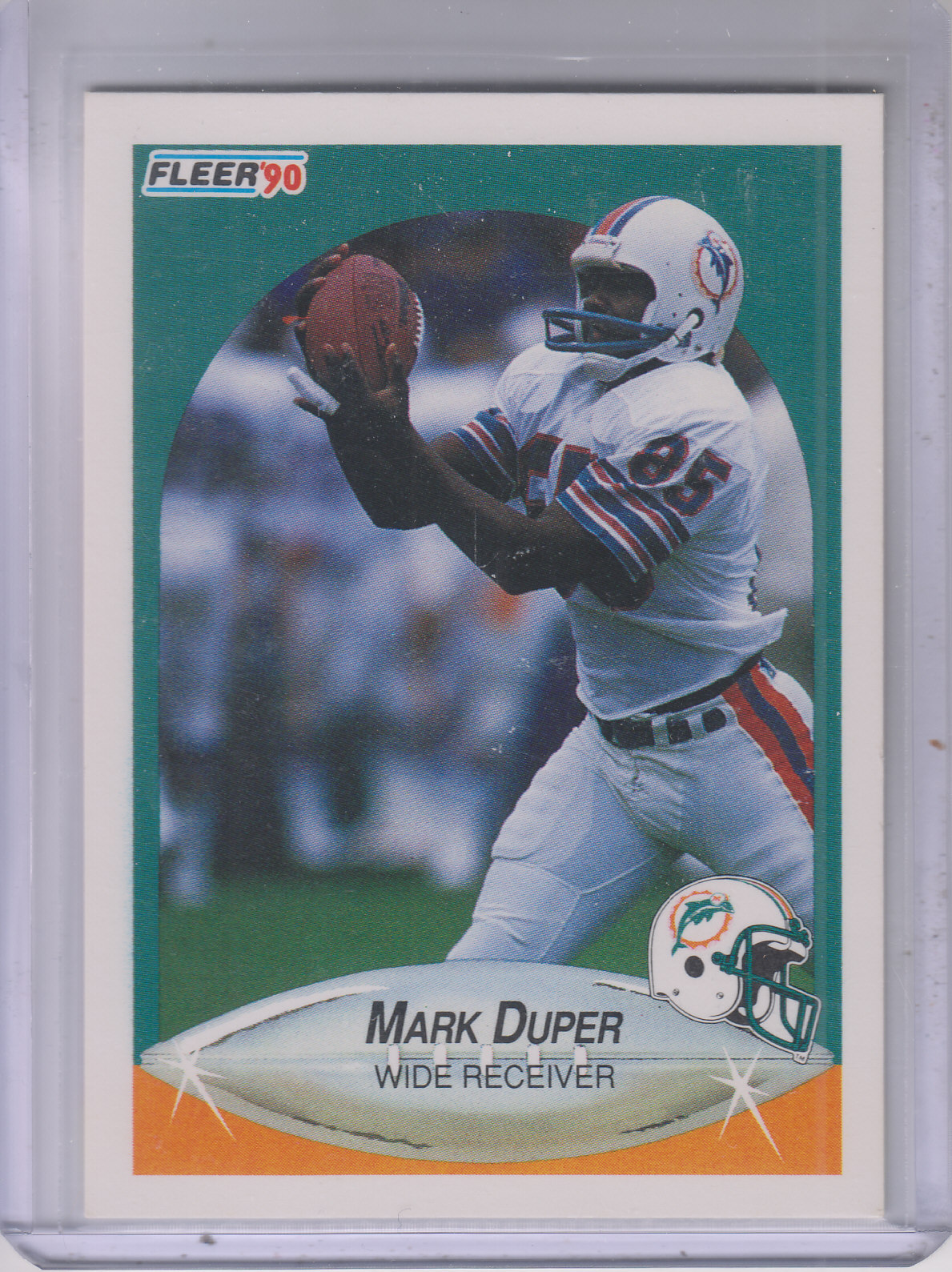 1990 Fleer #239 Mark Duper