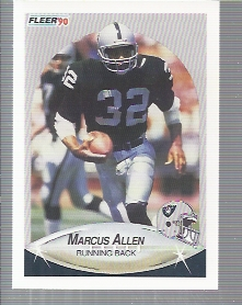 1990 Fleer #249 Marcus Allen
