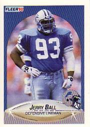 1990 Fleer #276 Jerry Ball