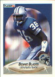 1990 Fleer #277 Bennie Blades