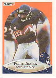 1990 Fleer #295 Vestee Jackson
