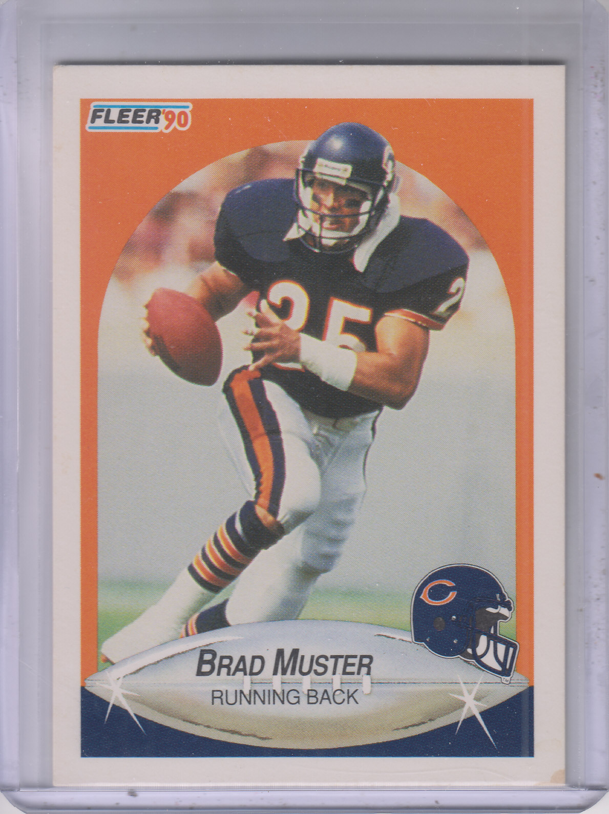 1990 Fleer #298 Brad Muster