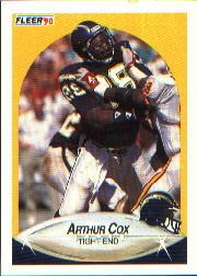 1990 Fleer #307 Arthur Cox