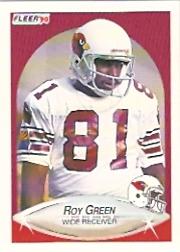 1990 Fleer #334 Roy Green