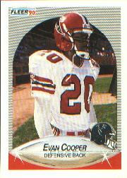 1990 Fleer #374 Evan Cooper