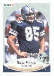 1990 Fleer #387 Steve Folsom