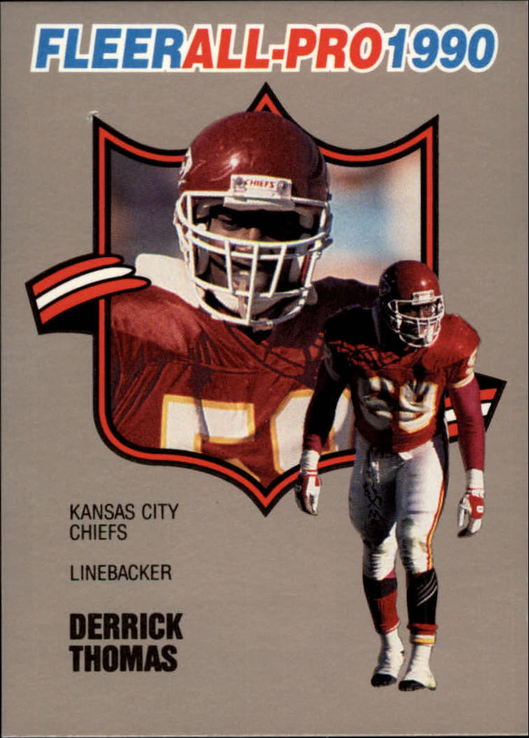 : 1991 Upper Deck #404 Derrick Thomas SL - Kansas City Chiefs  (Season Leaders) : Sports & Outdoors