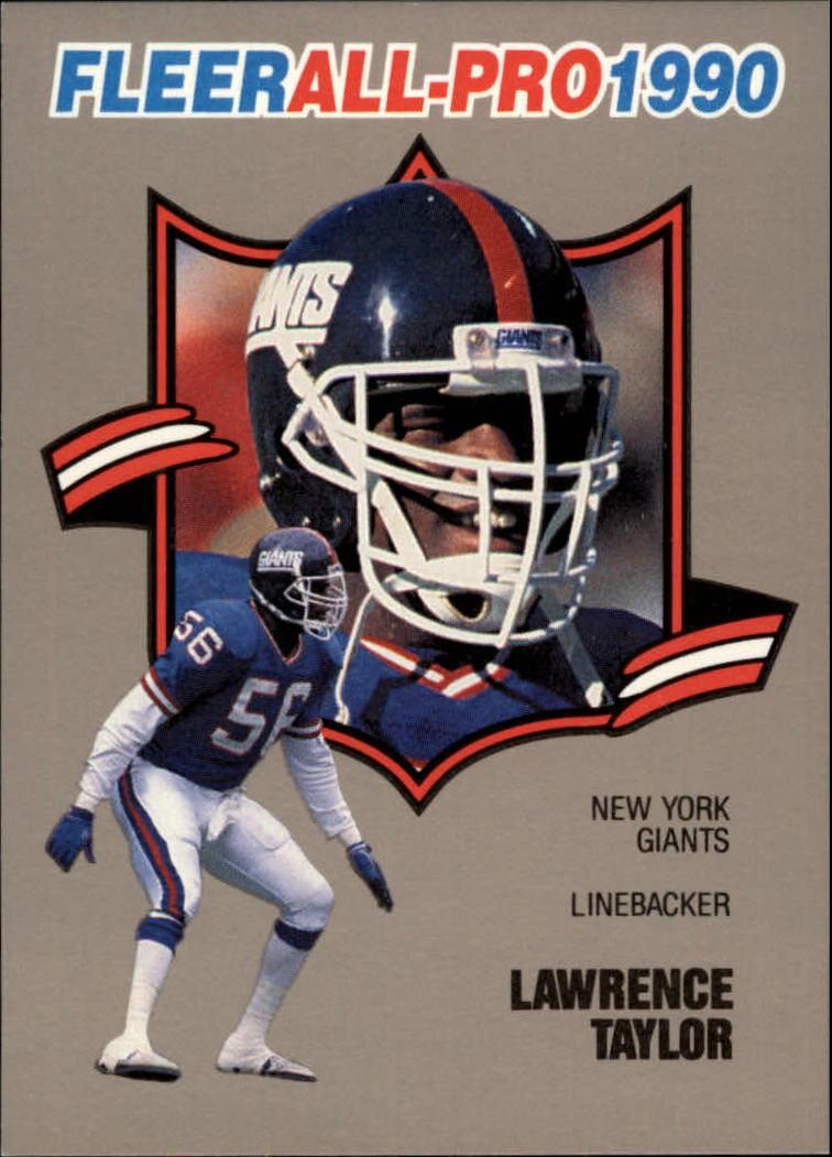 1990 Fleer All-Pros #14 Lawrence Taylor