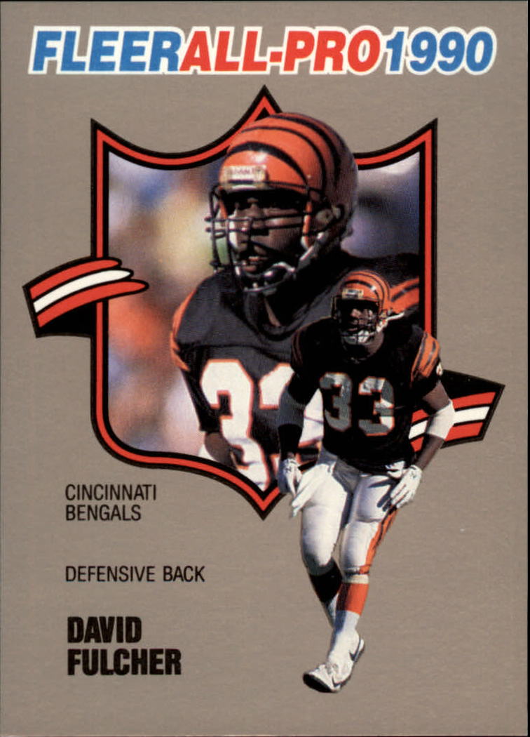 : 1991 Pinnacle Football #193 David Fulcher Cincinnati