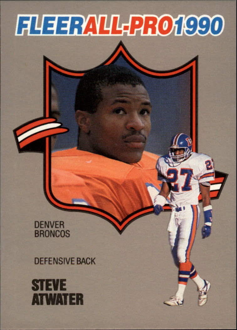 1990 Fleer All-Pros #21 Steve Atwater - NM-MT