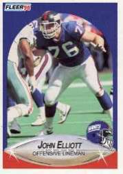 1990 Fleer Update #U10 John Elliott