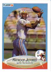 1990 Fleer Update #U34 Haywood Jeffires RC