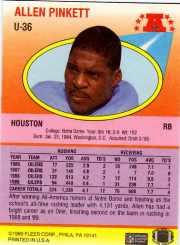 B5229- 1990 Fleer Update FB Cards 1-120 +Rookies -You Pick- 15+ FREE US SHIP - Bild 63 von 205