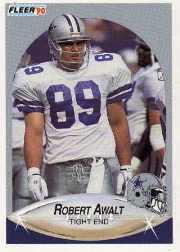 1990 Fleer Update #U37 Robert Awalt
