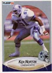 1990 Fleer Update #U39 Ken Norton Jr. RC