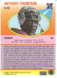 B5229- 1990 Fleer Update FB Cards 1-120 +Rookies -You Pick- 15+ FREE US SHIP - Bild 75 von 205