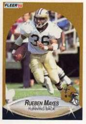 1990 Fleer Update #U62 Rueben Mayes