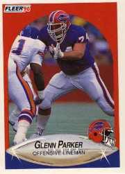 1990 Fleer Update #U70 Glenn Parker RC