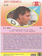 B5229- 1990 Fleer Update FB Cards 1-120 +Rookies -You Pick- 15+ FREE US SHIP - Bild 124 von 205