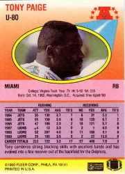 B5229- 1990 Fleer Update FB Cards 1-120 +Rookies -You Pick- 15+ FREE US SHIP - Bild 133 von 205
