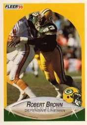 1990 Fleer Update #U96 Robert Brown
