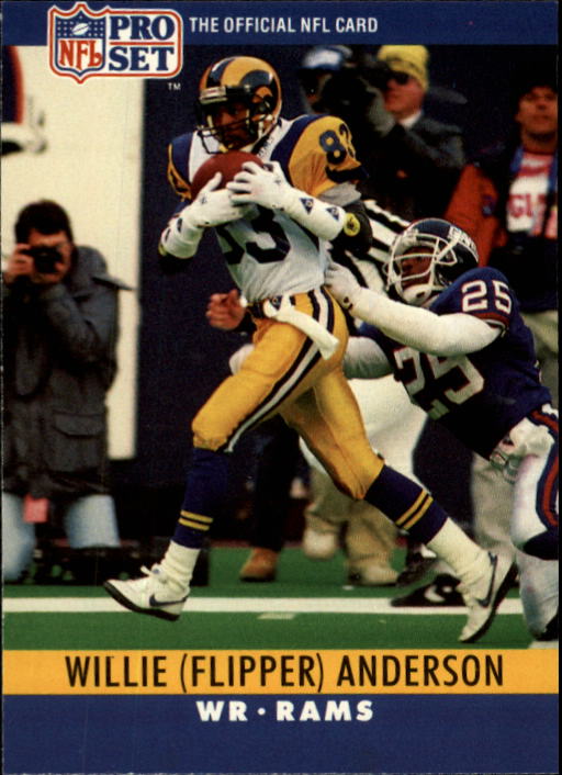 1990 Pro Set #162 Flipper Anderson