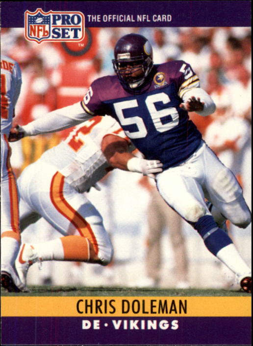 1990 Pro Set #188 Chris Doleman back image