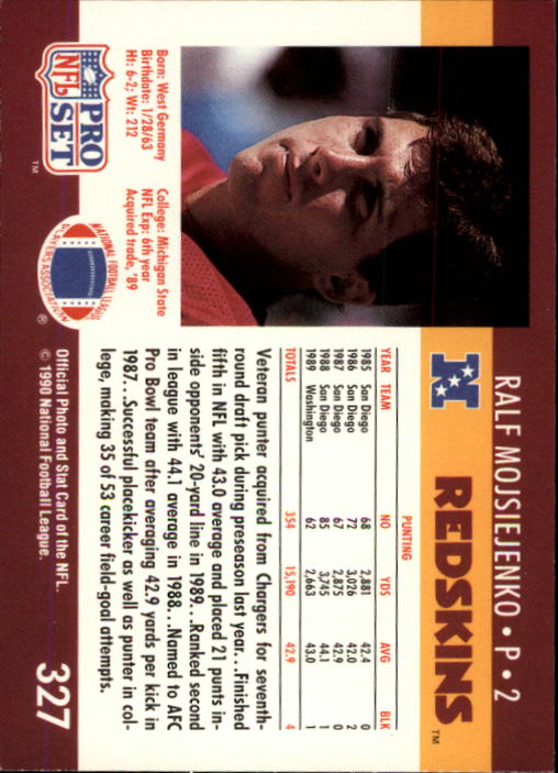 A9621- 1990 Pro Set Football #s 224-466 +Rookies -You Pick- 15+ FREE US SHIP