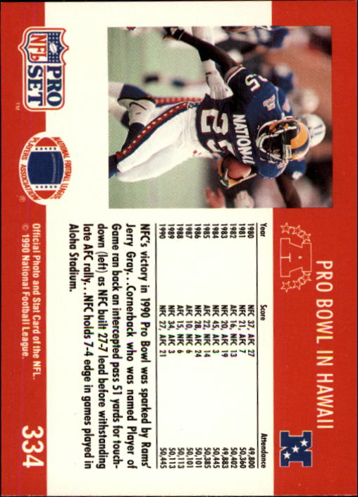 A9621- 1990 Pro Set Football #s 224-466 +Rookies -You Pick- 15+ FREE US SHIP