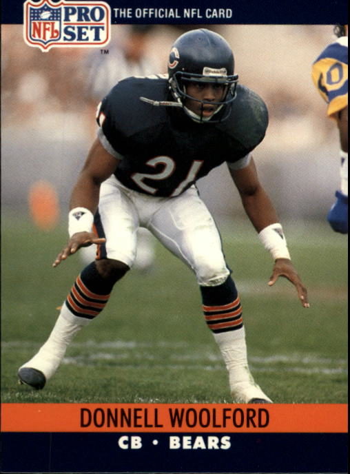 1990 Pro Set #459 Donnell Woolford