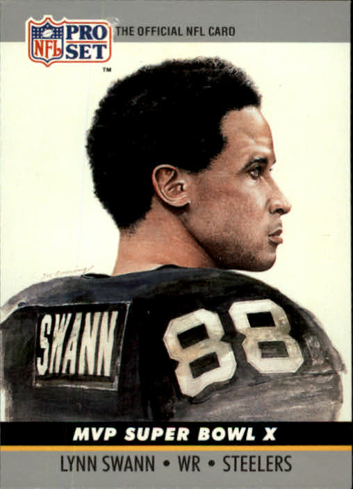 1990 Pro Set Super Bowl MVP's #10 Lynn Swann