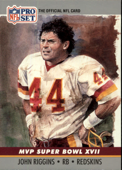 1990 Pro Set Super Bowl MVP's #17 John Riggins
