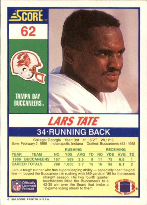 A1416- 1990 Score Football Card #s 1-250 +Rookies -You Pick- 15+ FREE US SHIP - Picture 119 of 493