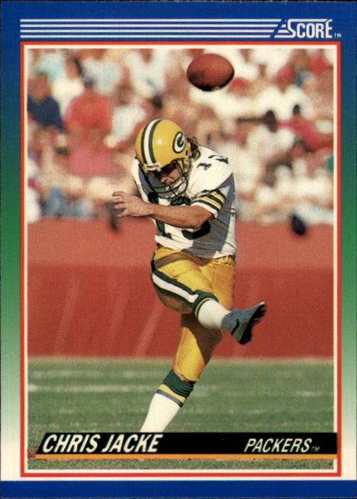 1990 Pro Set #501 CHRIS JACKE Green Bay Packers