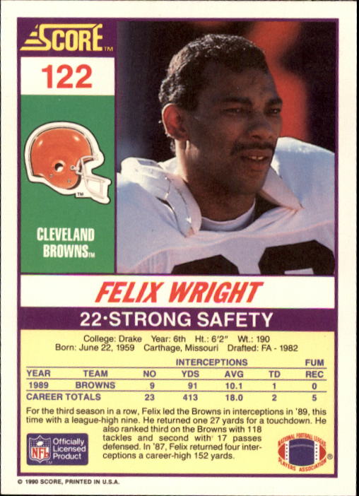 A1416- 1990 Score Football Card #s 1-250 +Rookies -You Pick- 15+ FREE US SHIP - Picture 239 of 493