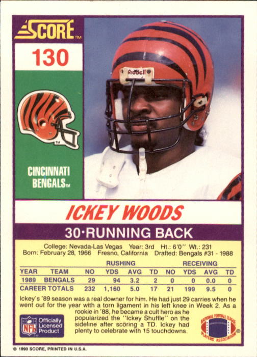A1416- 1990 Score Football Card #s 1-250 +Rookies -You Pick- 15+ FREE US SHIP - Picture 255 of 493