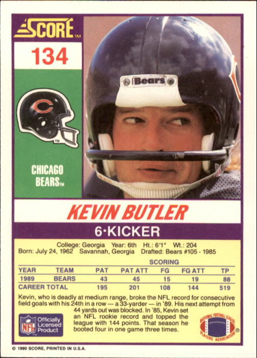 A1416- 1990 Score Football Card #s 1-250 +Rookies -You Pick- 15+ FREE US SHIP - Picture 263 of 493