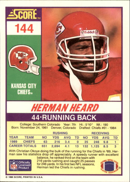 A1416- 1990 Score Football Card #s 1-250 +Rookies -You Pick- 15+ FREE US SHIP - Picture 283 of 493