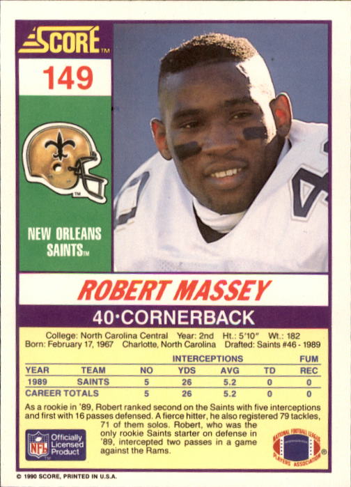 A1416- 1990 Score Football Card #s 1-250 +Rookies -You Pick- 15+ FREE US SHIP - Picture 293 of 493