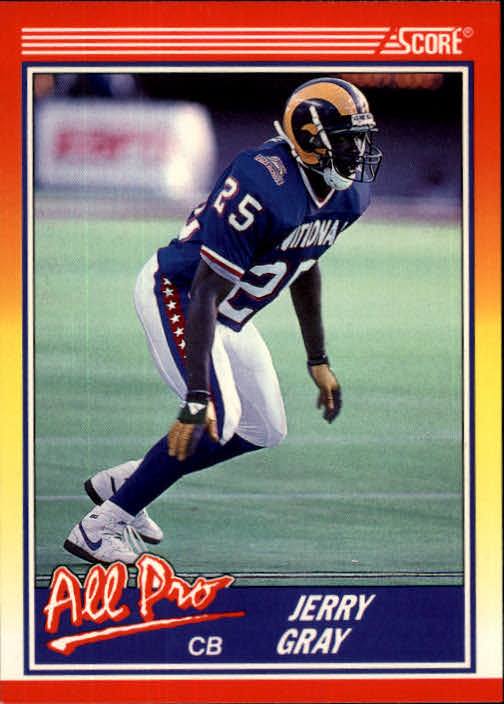 1990 Score #567 Jerry Gray AP