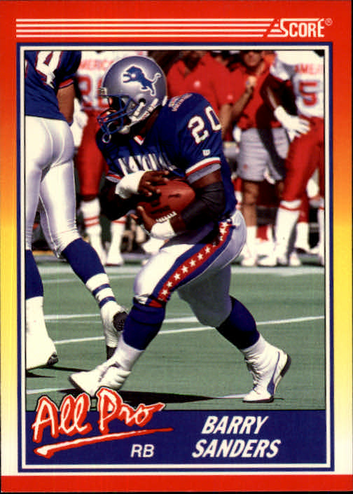 1990 Score #580 Barry Sanders AP