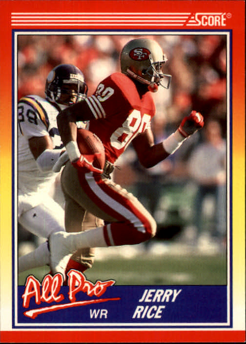 1990 Score #590 Jerry Rice AP