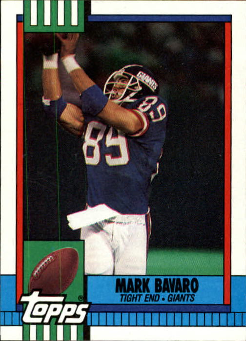 1990 Topps #60 Mark Bavaro