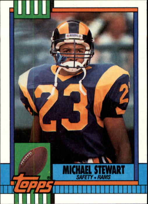 1990 Topps #83 Michael Stewart RC