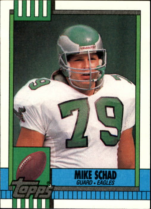 : 1990 Topps #97 Mike Pitts Philadelphia Eagles Football